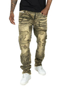 Makobi 'Prato' Jeans (Olive Wash) M1781 - FRESH N FITTED