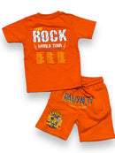 Rawyalty Kids 'Eagle' Set (Orange) RKC-0000 - Fresh N Fitted Inc 2