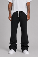 Rebel Minds Sweats Stacked Pants (Black) 100-475
