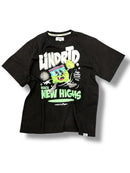 Highly Undrtd 'New Highs' Tee (Washed Black) US4110W - FRESH N FITTED