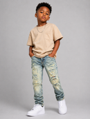 Jordan Craig Kids 'Shredded' Jeans W/Shreds In Desert