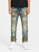 Makobi Kids 'Rick Biker' Denim (Vintage) B1786
