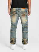 Makobi Kids 'Rick Biker' Denim (Vintage) B1786