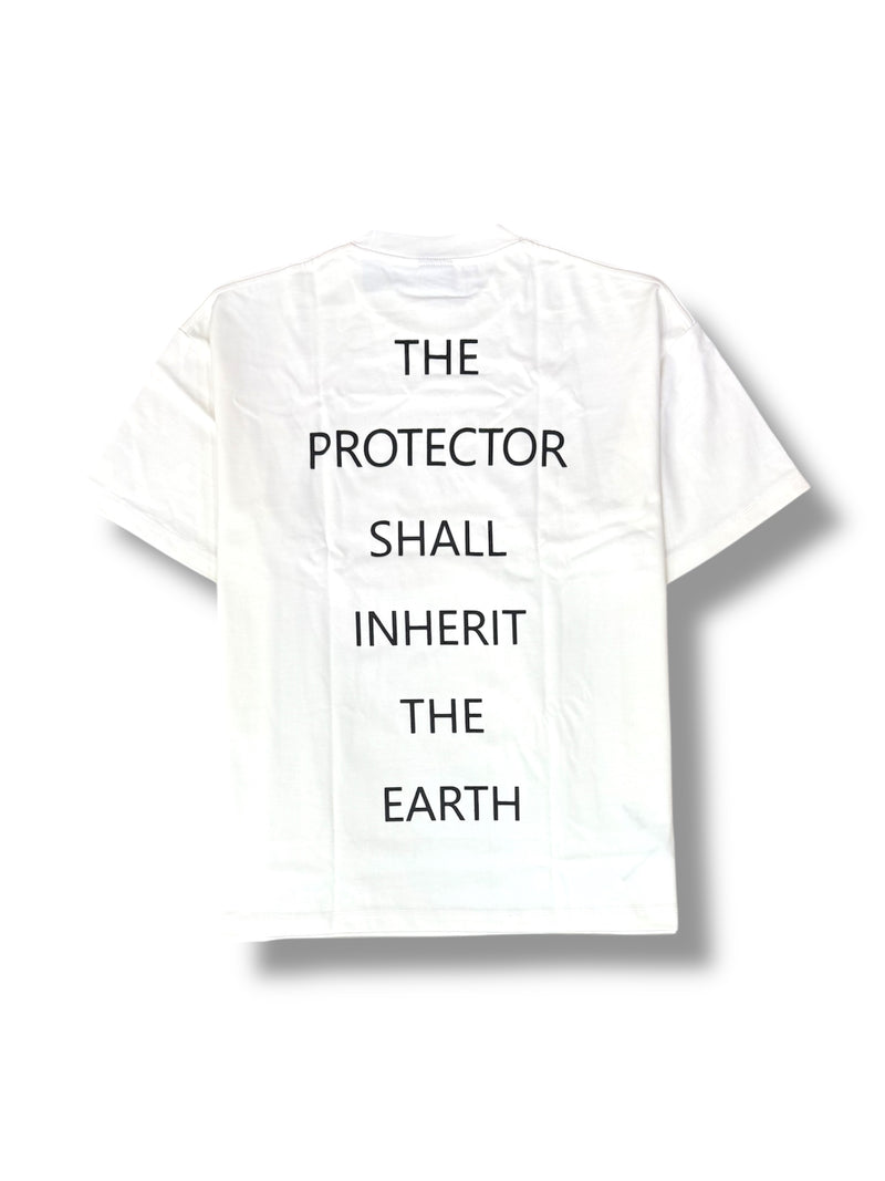 Protector and Maintainer 'Not Perfect' T-Shirt (White/Black) - FRESH N FITTED