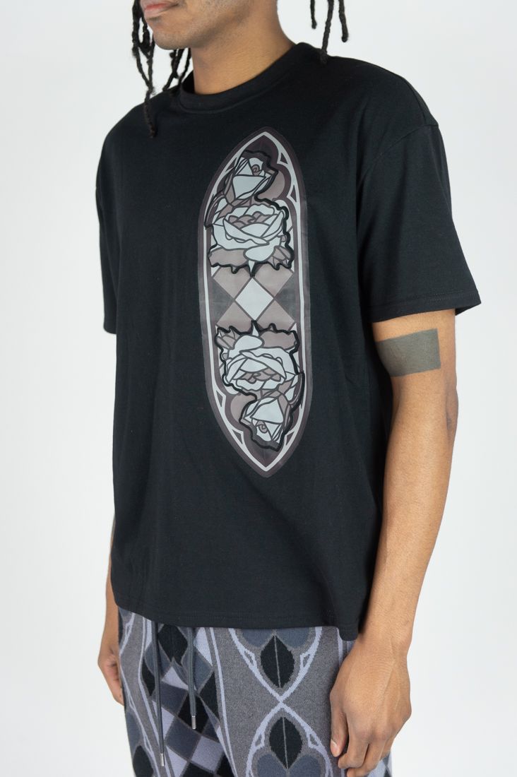 Rebel Minds 'Peace Of Mind' Oversized T-Shirt (Black) 151-142 - FRESH N FITTED