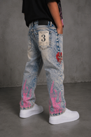FWRD Kids 'Dreams' Slim Straight Denim in Lt.Tint