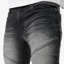 Copper Rivet Side Pocket Denim Pants (Black Wash) 933208 - FRESH N FITTED