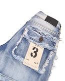 FWRD Kids 'Cargo' Stacked Denim (Ice Blue) FW-33958k - FRESH N FITTED