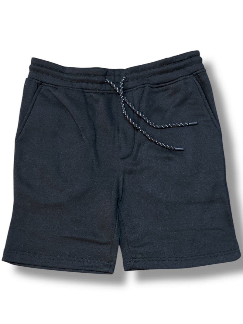 Spark 'Essential' Basic Fleeced Shorts (Black) SFS501 - FRESH N FITTED
