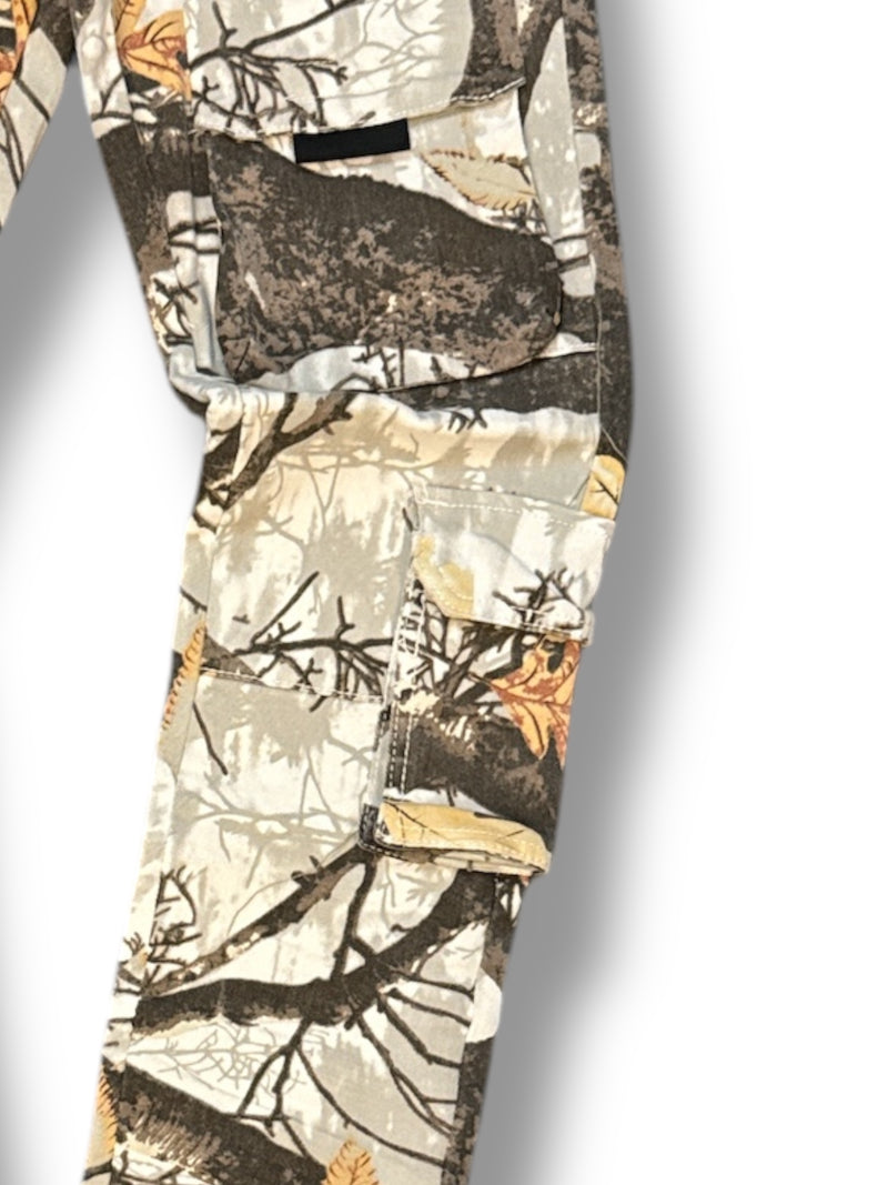 Octagon Men’s 'Multi Cargo' Camo Pants (White Camo) OT1706 - FRESH N FITTED