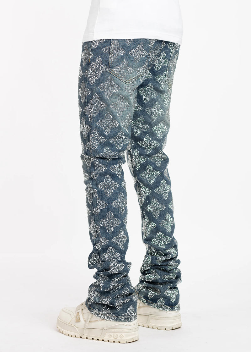 Guapi 'Embellished' Stacked Premium Denim - FRESH N FITTED