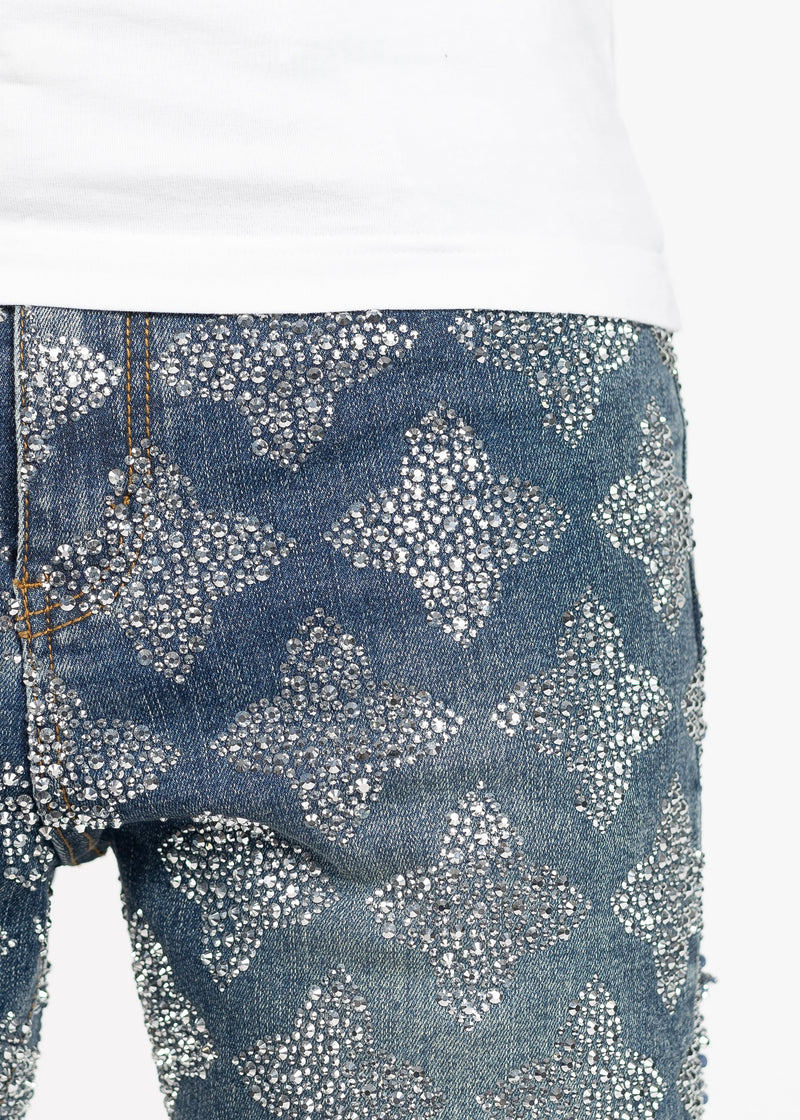 Guapi 'Embellished' Stacked Premium Denim - FRESH N FITTED