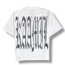 KML ‘DAMAGED GOODS’ T-Shirt (White) - FRESH N FITTED
