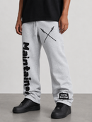 Protector and Maintainer 'FTMH' Heavyweight Stacked Sweats in Grey