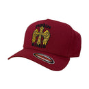 MUKA 'Paradise' Snapback Hat (Burgundy) S4463 - FRESH N FITTED