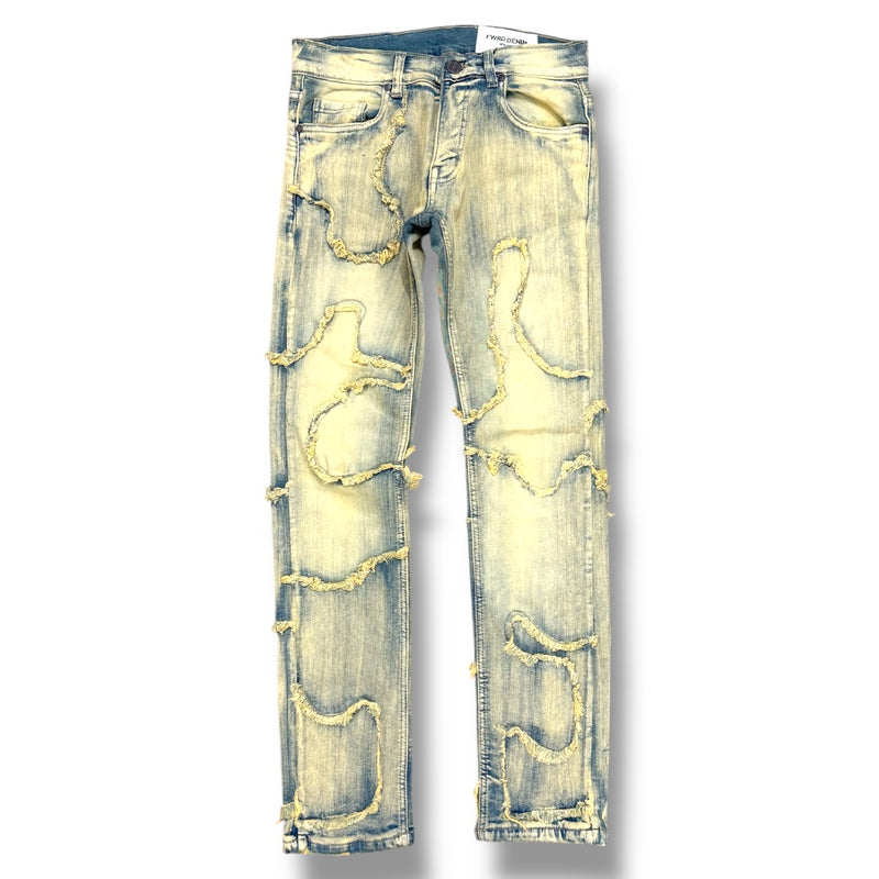 FWRD 'Slim Wavy' Denim (Ice Tint) FW-330257