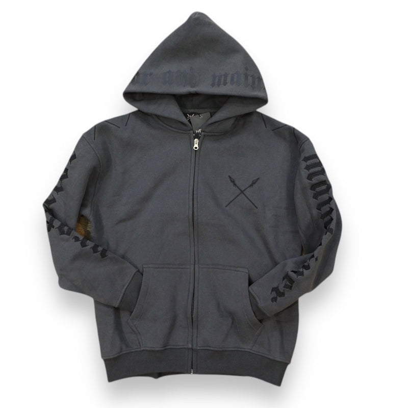 Protector and Maintainer 'Core' Zip Up (Charcoal) - FRESH N FITTED