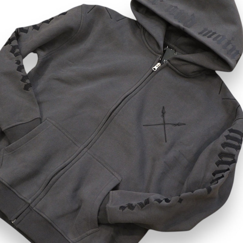 Protector and Maintainer 'Core' Zip Up (Charcoal) - FRESH N FITTED