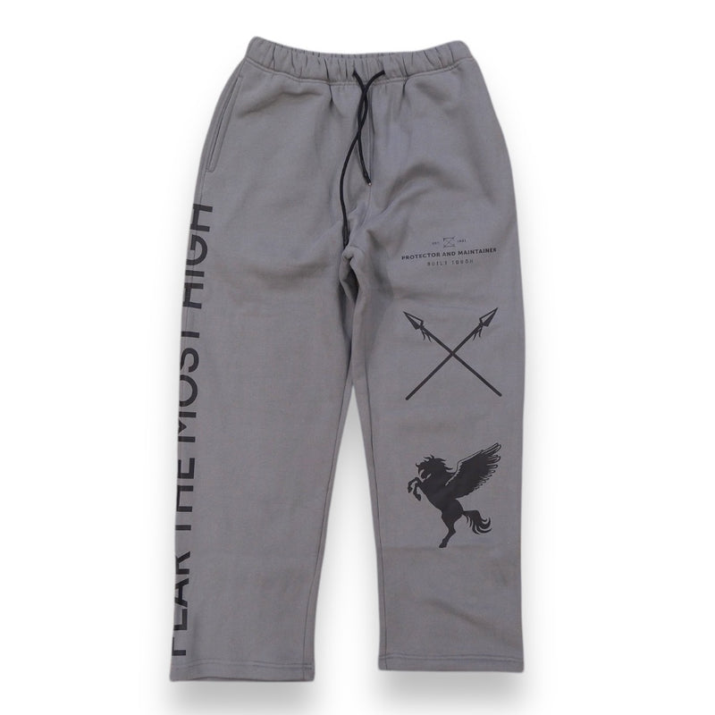 Protector and Maintainer 'BURAQ' Sweats (Charcoal/Black) - FRESH N FITTED