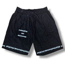 Protector and Maintainer 'ICY' Studded Shorts (Black) - FRESH N FITTED
