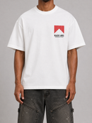 Black Label 'Race' T-Shirt In White