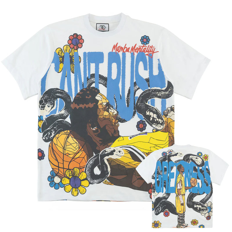 Frost Originals 'Cant Rush Greatness' Oversized T-Shirt (White) F136 - FRESH N FITTED