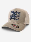 MUKA 'Blessed And Highly Favored' Trucker Hat (Stone Gry) T5627B