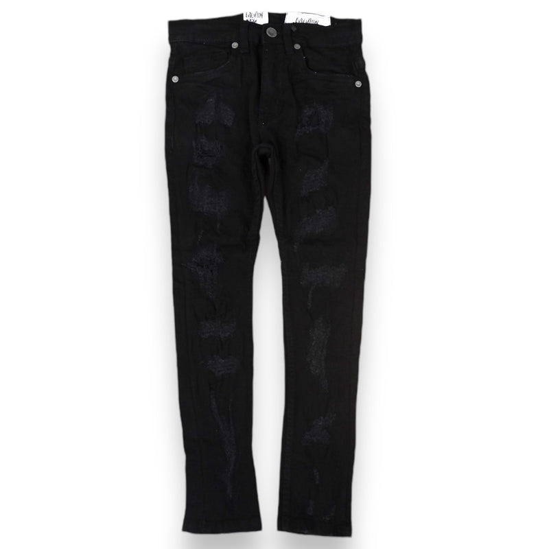 Evolution 'Rock The Bells' Denim (Black) EV-330141 - FRESH N FITTED
