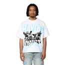 Smoke Rise 'Havoc' Wide Crop Shirt (White) KT25528 - FRESH N FITTED