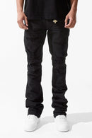 SYIP 'York' Stacked Denim (Jet Black) JTF2117 - FRESH N FITTED