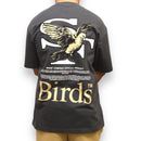 Birds "Niner" Charcoal Ultra-Premium Oversized S/S Box T-Shirt - FRESH N FITTED