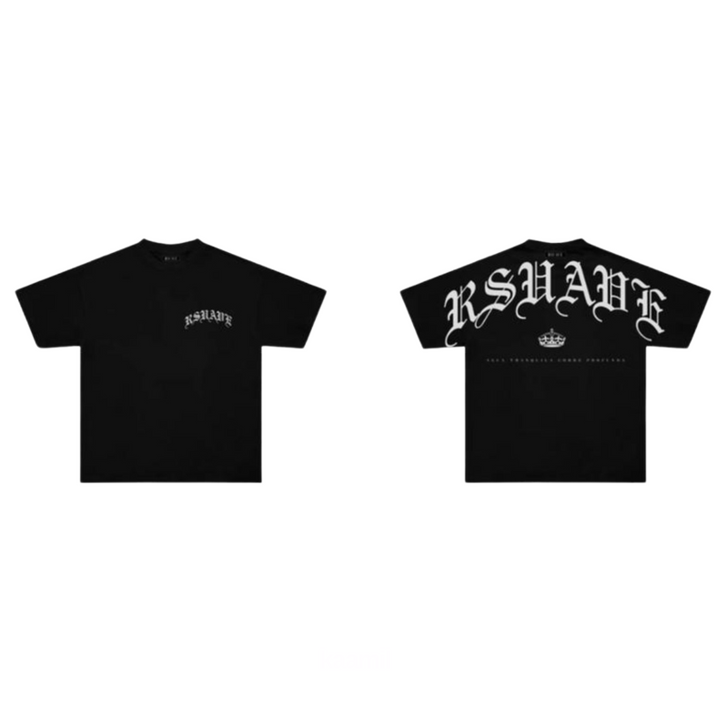 RS ‘REALEZA' T-Shirt (Black) - FRESH N FITTED