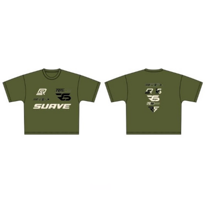 RS ‘MOTORSPORT' T-Shirt (Olive) - FRESH N FITTED