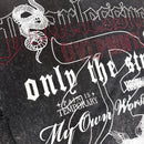 Rebel Denim 'Fearless' Jeweled Fleece Hoodie (Black) 752-333