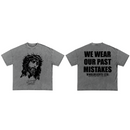 WRLDSNTS 'Past Mistakes' T-Shirt (Charcoal) - FRESH N FITTED