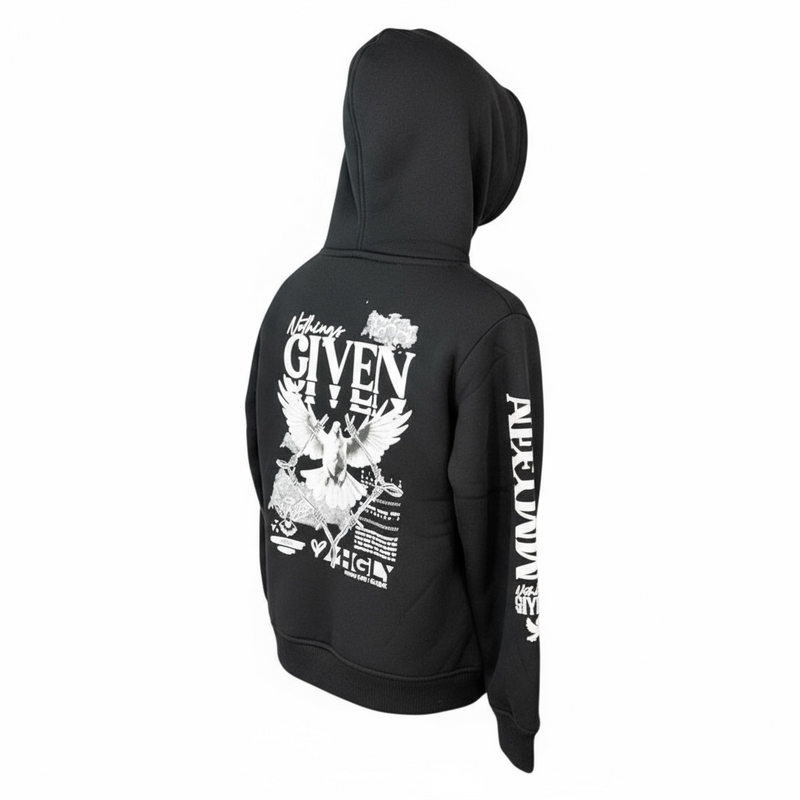 Highly Undrtd Kids 'Given' Hoodie (Black) UF5601K