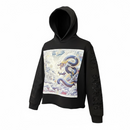 Black Pike Kids 'Dragon' Cropped Hoodie (Black) FB2543K