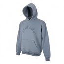 Protector and Maintainer 'ICY' Studded Pullover Hoodie (Charcoal/Black)
