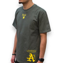 Birds "Athletic" Green Ultra-Premium Oversized S/S Box T-Shirt - FRESH N FITTED