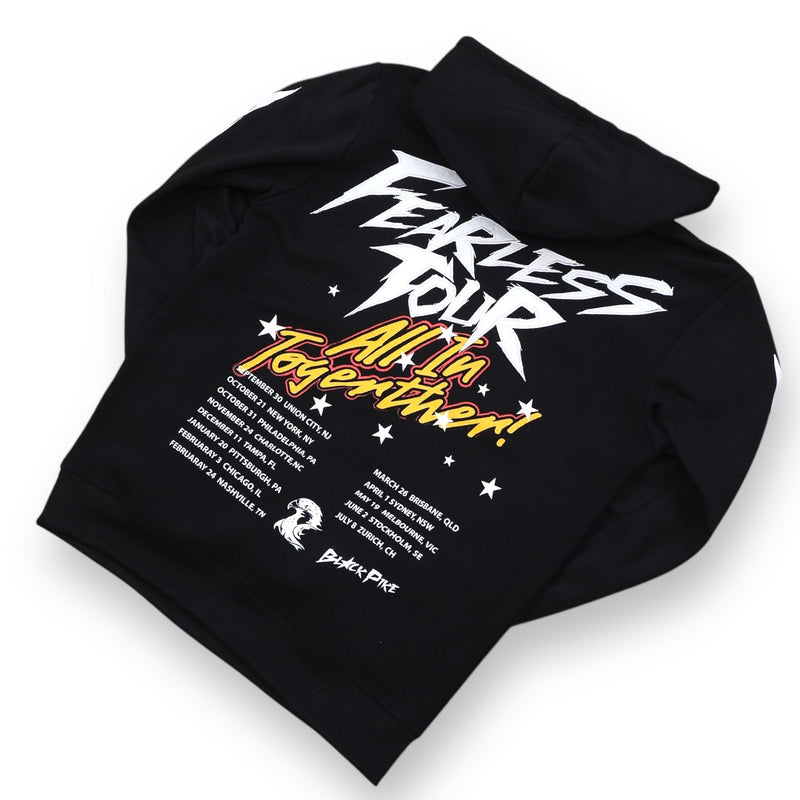 Black Pike 'Fearless' Hoodie (Black) FB2460 - FRESH N FITTED