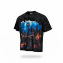 BKYS 'Carnival' Cropped Rhinestone T-Shirt (Black) T1381