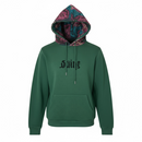 Black Pike 'Saint Skull Candy' Tapestry Hoodie (Green) FB2553