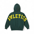 Pro Standard 'Oakland Athletics Wingspan' Drop Shoulder Hoodie (Forest Green) LOA5315774