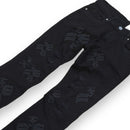 FWRD 'EMB' Stacked Denim (Jet Black) FW-330068A - FRESH N FITTED