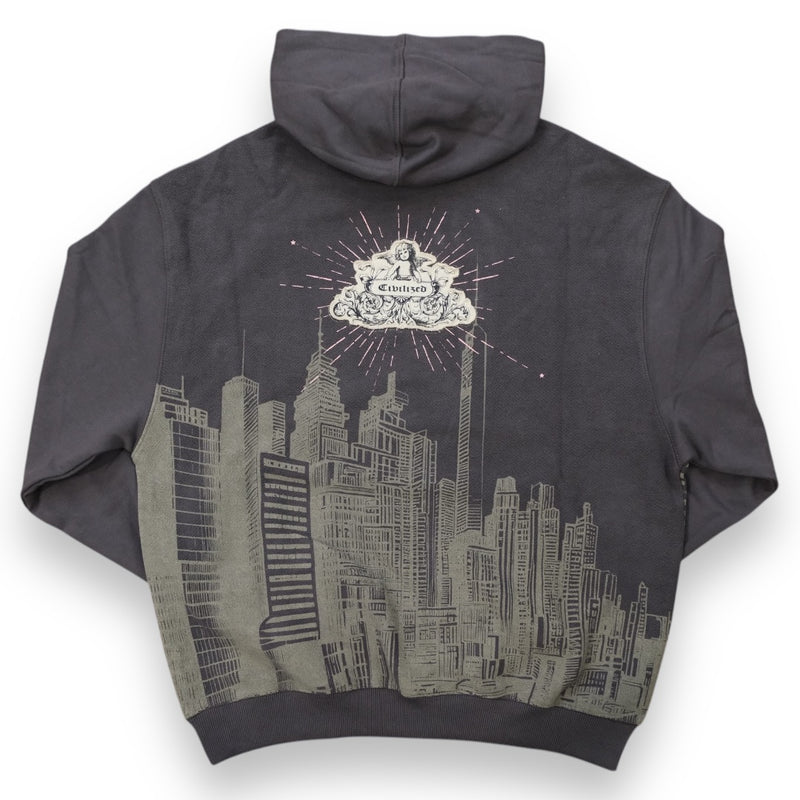 Civilized 'Blessed By The Hustle' Hoodie (Espresso) CV6030 - FRESH N FITTED