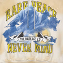 Rare Peace 'Never Mind' Oversized Rhinestone Cropped Hoodie (Ecru) RK5038 - FRESH N FITTED