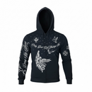 Black Pike 'Only God Can Judge Me' Rhinestone Hoodie (Black) FB2539S - FRESH N FITTED