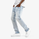 Copper Rivet 'Destroy Effect' Cross Hatch Denim (LSB) 533016