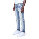 Smoke Rise Vintage Washed Denim (Fennel Blue) JP23733