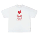 Birds "Heavy Metal" Ivory Ultra-Premium Oversized S/S Box T-Shirt - FRESH N FITTED